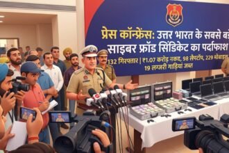 उत्तर भारत के सबसे बड़े साइबर ठगी नेटवर्क का पर्दाफाश: पंजाब पुलिस ने 132 जालसाजों को किया गिरफ्तार, ₹1.07 करोड़ कैश और 19 लग्जरी गाड़ियां बरामद**