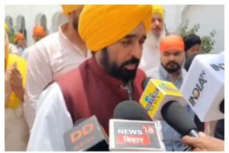 पटना साहिब में CM भगवंत मान: गुरु गोबिंद सिंह जी के जन्मस्थान पर टेका मत्था; बोले- ‘गुरु साहिब के आदर्श ही समाज को दिखाते हैं एकता की राह’