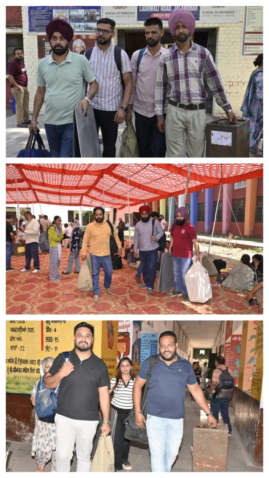 जालंधर निकाय चुनाव: चुनाव सामग्री के साथ 133 पोलिंग पार्टियां बूथों के लिए रवाना; कल सुबह 8 बजे से थमेगा नहीं उत्साह, 1.08 लाख से अधिक मतदाता करेंगे फैसला**
