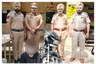 जालंधर पुलिस की बड़ी कामयाबी: सुबह की सैर पर निकले व्यक्ति पर बेसबॉल बैट से हमला कर मोबाइल लूटने वाला दूसरा आरोपी भी गिरफ्तार, मोटरसाइकिल और बैट बरामद**