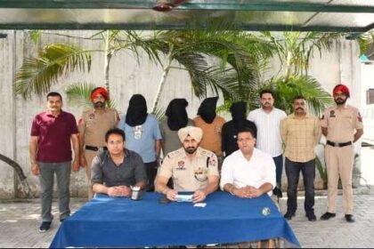 लुधियाना पुलिस की बड़ी कामयाबी : नमित गैंग पर पुलिस का शिकंजा; 300 ग्राम हेरोइन और हथियार के साथ 4 आरोपी गिरफ्तार