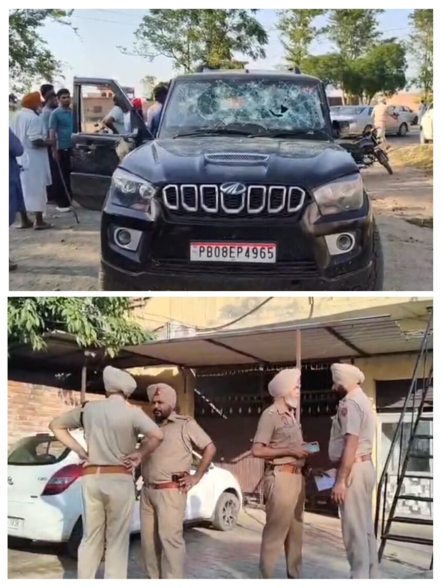 तरनतारन में दुस्साहस: पट्टी मोड़ के पास अज्ञात बदमाशों ने स्कॉर्पियो सवार पर बरसाईं गोलियां, पुरानी रंजिश की आशंका, जांच में जुटी पुलिस**