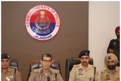 जालंधर पुलिस की बड़ी कामयाबी: देश विरोधी गतिविधियों में शामिल 3 आरोपी UAPA के तहत गिरफ्तार, पाकिस्तान भेज रहे थे खुफिया जानकारी**