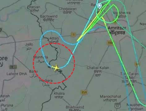दिल्ली-अमृतसर फ्लाइट भटकी, पाकिस्तान एयरस्पेस में घुसा एअर इंडिया का विमान , पाकिस्तान ने चेतावनी देकर लौटाया
