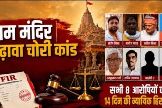 राम मंदिर दान चोरी मामला : सभी 8 आरोपी 14 दिन की न्यायिक हिरासत में भेजे गए