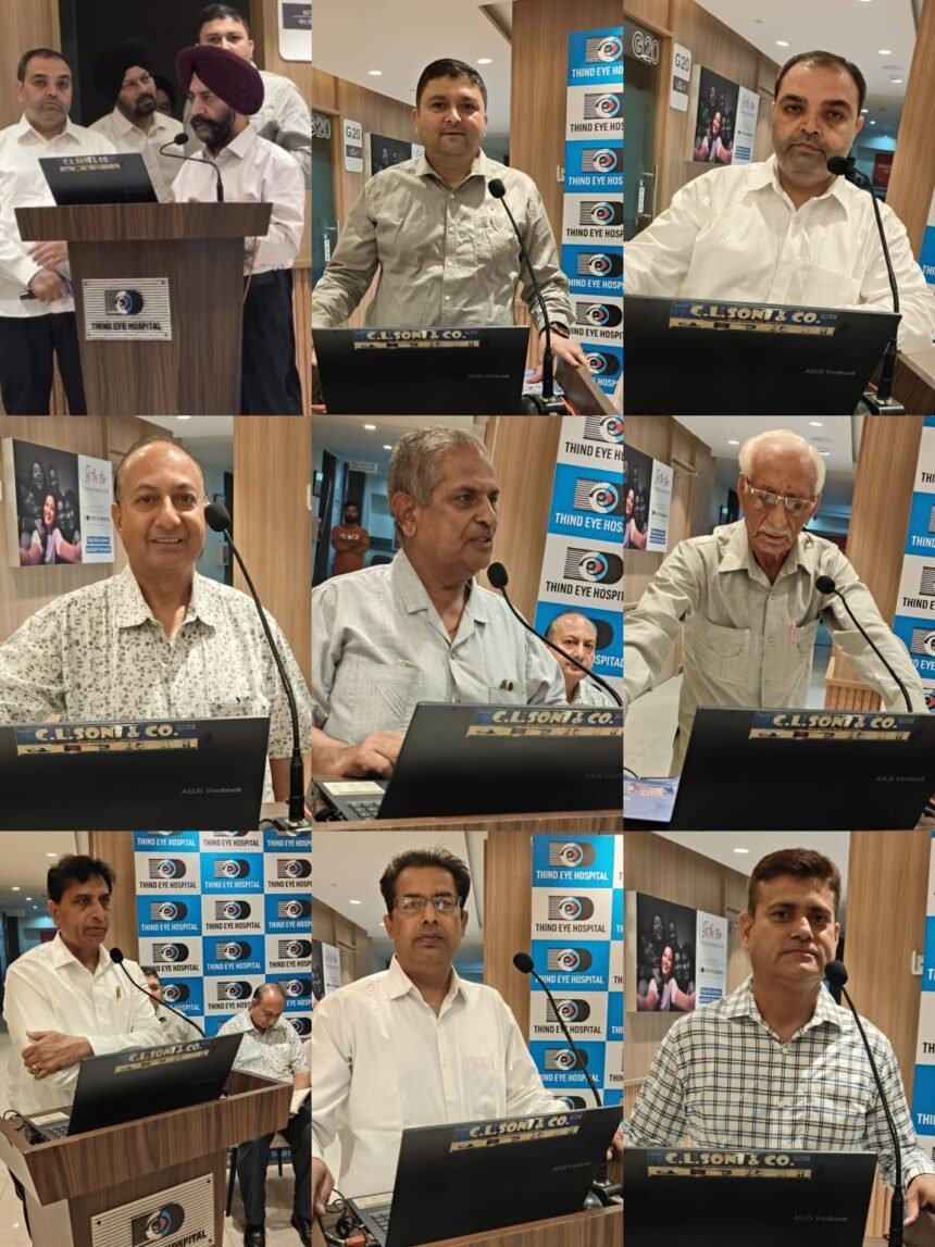थिंड आई हॉस्पिटल में नेत्र चिकित्सा के नए रुझानों पर CME आयोजित, 100 से अधिक केमिस्ट-फार्मासिस्ट हुए शामिल