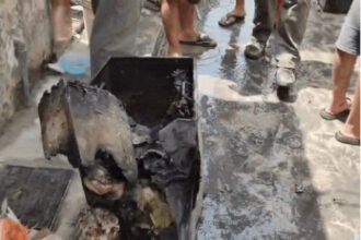 जालंधर में कूलर से निकली चिंगारी ने मचाया कहर, सोफा-बिस्तर समेत सामान जला