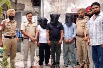 जालंधर में फिरौती गैंग का भंडाफोड़, 3 आरोपी हथियारों समेत गिरफ्तार