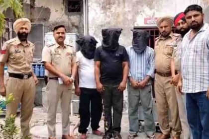 जालंधर में फिरौती गैंग का भंडाफोड़, 3 आरोपी हथियारों समेत गिरफ्तार