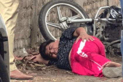 BREAKING जालंधर डबल मर्डर केस के आरोपी गुल्लू का एनकाउंटर : टांग में गोली लगी तो जमीन पर गिरा, खून देख दर्द से तड़पने लगा गुल्लू;. फोलड़ीवाल का गुर्गा