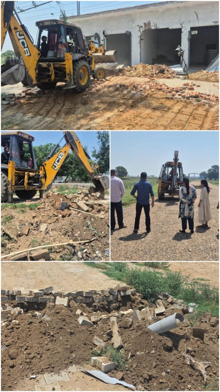 जालंधर में अवैध कॉलोनियों पर चला पीला पंजा: JDA ने 5 अनधिकृत कॉलोनियों को किया ध्वस्त, नियमों के उल्लंघन पर सख्त कार्रवाई*