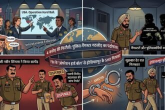 4 करोड़ की फिरौती मामले में पंजाब पुलिस का SHO गिरफ्तार, FBI के ऑपरेशन ‘हार्ड बॉल’ में हुआ था बड़ा खुलासा