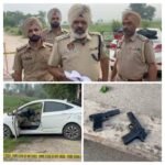 पंजाब: बरनाला में पुलिस और गैंगस्टरों के बीच मुठभेड़, 2 आरोपी गिरफ्तार; हथियार बरामद**