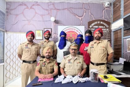 जालंधर कमिश्नरेट पुलिस की अवैध हथियारों के खिलाफ बड़ी कार्रवाई: 3 आरोपी गिरफ्तार, 5 पिस्तौल और 5 जिंदा कारतूस बरामद