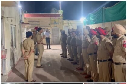 जालंधर: पुलिस कमिश्नर ने रात में थानों की करवाई चेकिंग, लापरवाही पर सख्त कार्रवाई के निर्देश