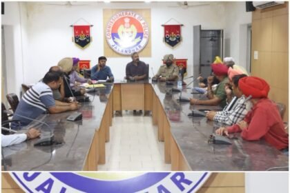 कमिश्नरेट पुलिस जालंधर ने खुली बोली के जरिए 316 लावारिस वाहनों की नीलामी की