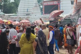 देवघर के बाबा बैद्यनाथ मंदिर में तांत्रिक विधि से शुरू हुई मां दुर्गा की विशेष पूजा, इस वर्ष 11 तिथियों में संपन्न होंगे अनुष्ठान